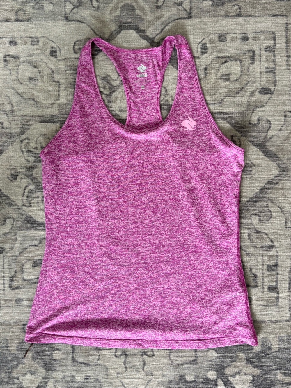 Rabbit EZ Tank Purple Orchid Racerback Running Tank M